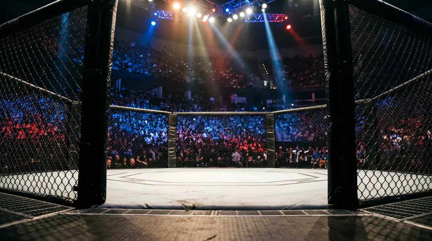 Data-driven MMA betting analysis showing fight statistics and UFC odds