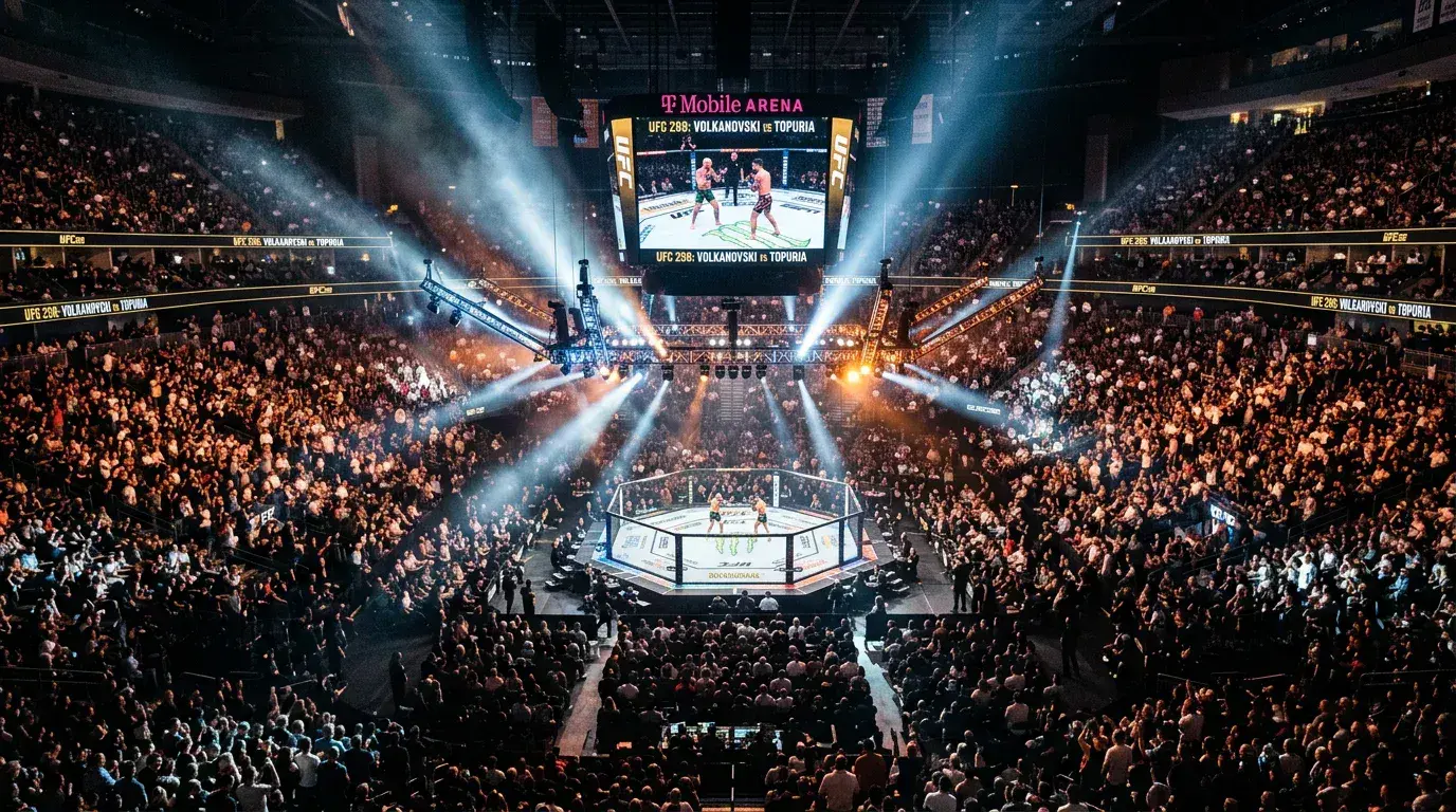 UFC betting market size data showing handle growth GGR and industry revenue in 2026